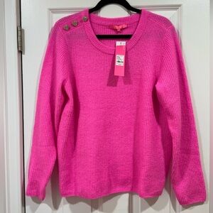 NWT Lilly Pulitzer pink sweater